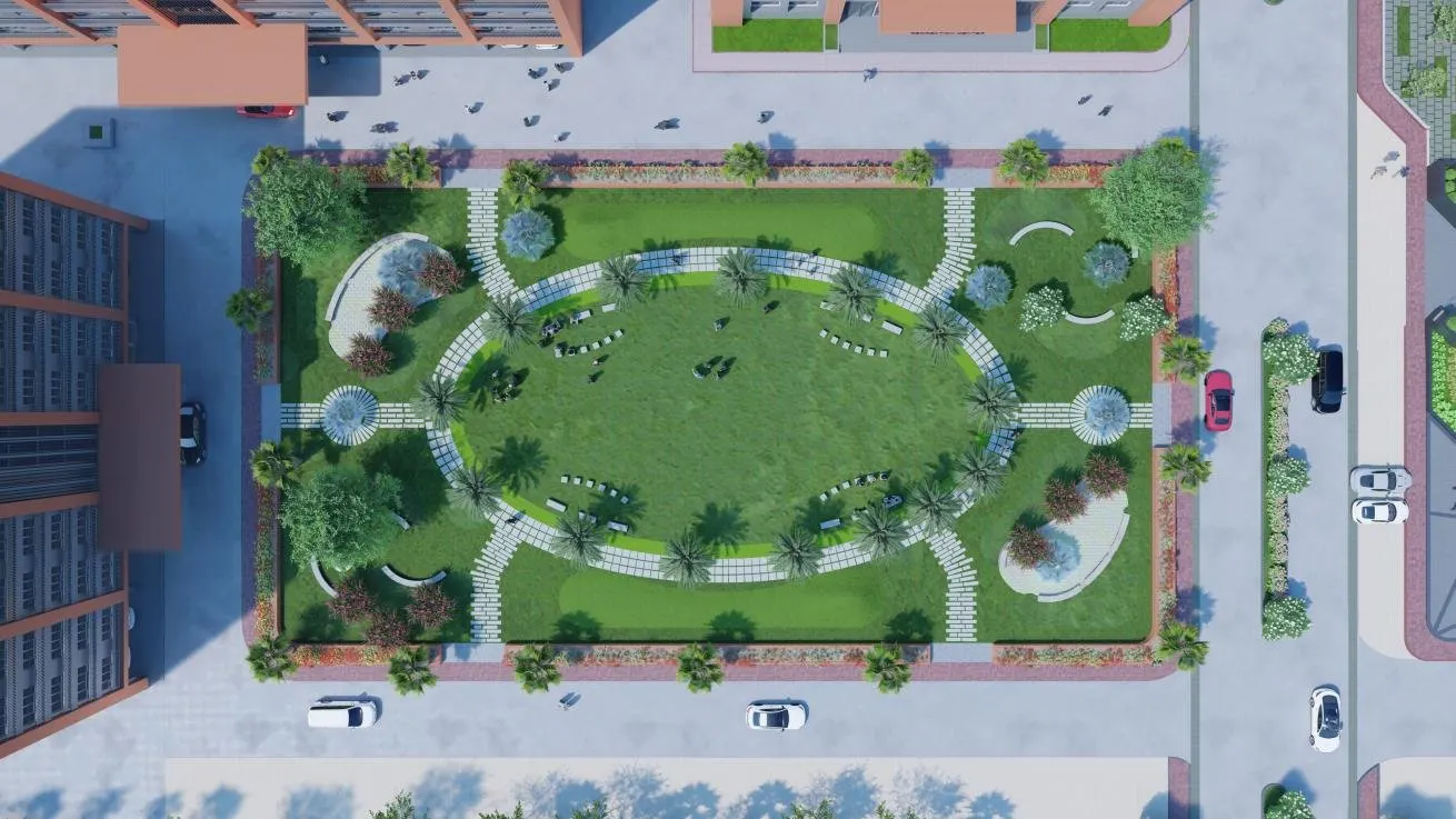 Common Plaza Top View