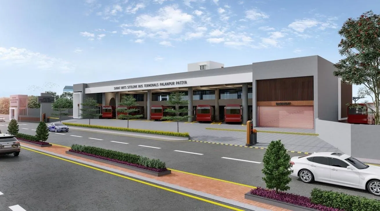 Urban Transport - Bus Terminal at Palanpur