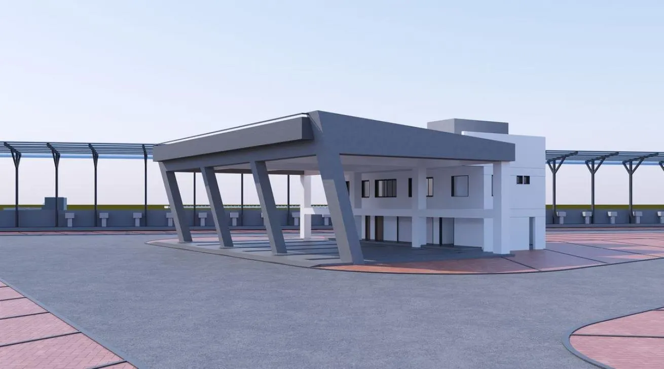 Urban Transport - Bus Terminal at Palanpur